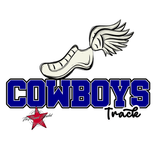 Cowboys Varsity Track-Blue