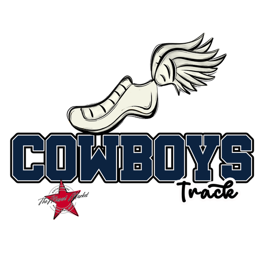 Cowboys Varsity Track-Navy