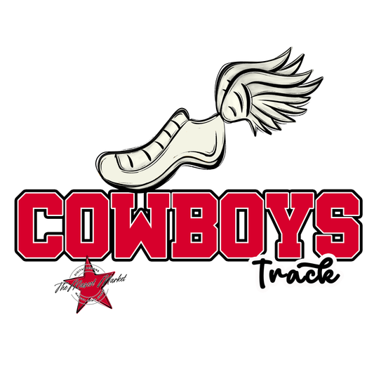 Cowboys Varsity Track-Red