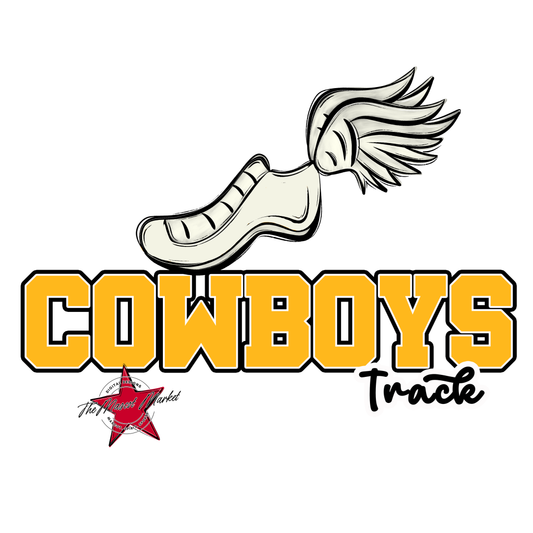 Cowboys Varsity Track-Yellow