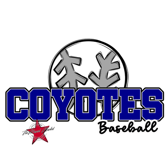 Coyotes Varsity Baseball-Blue