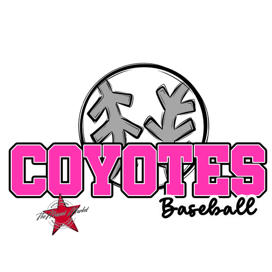 Coyotes Varsity Baseball-Pink