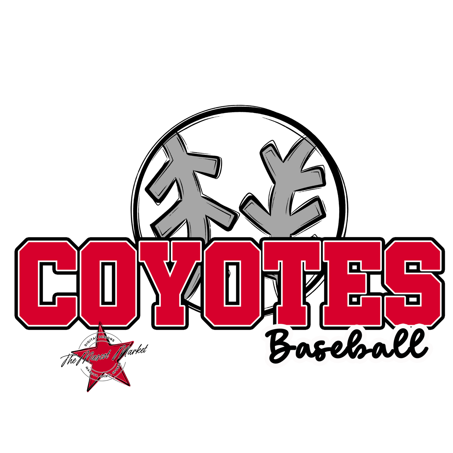 Coyotes Varsity Baseball-Red