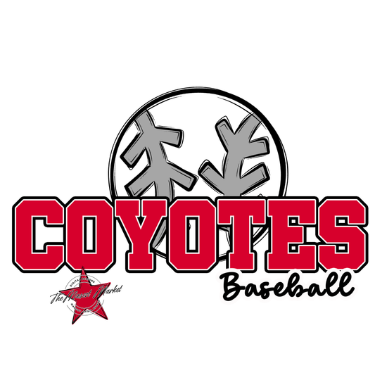 Coyotes Varsity Baseball-Red