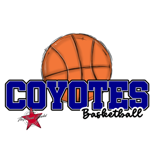 Coyotes Varsity Basketball-Blue