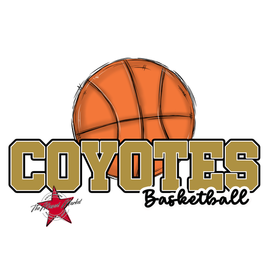 Coyotes Varsity Basketball-Gold