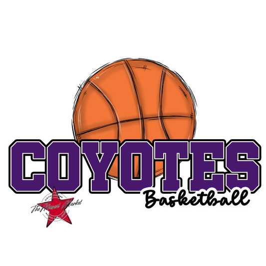Coyotes Varsity Basketball-Purple
