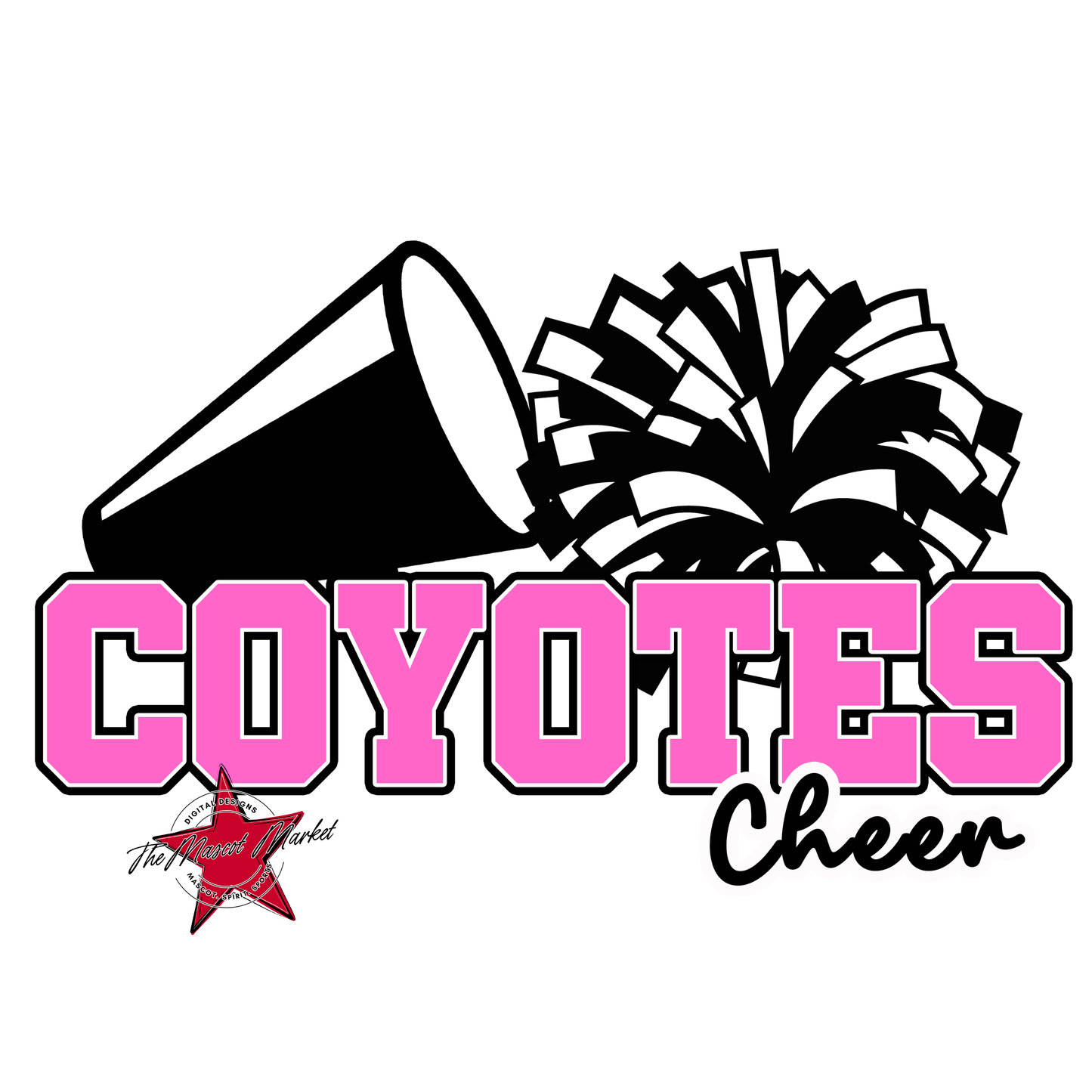 Coyotes Varsity Cheer-Baby Pink