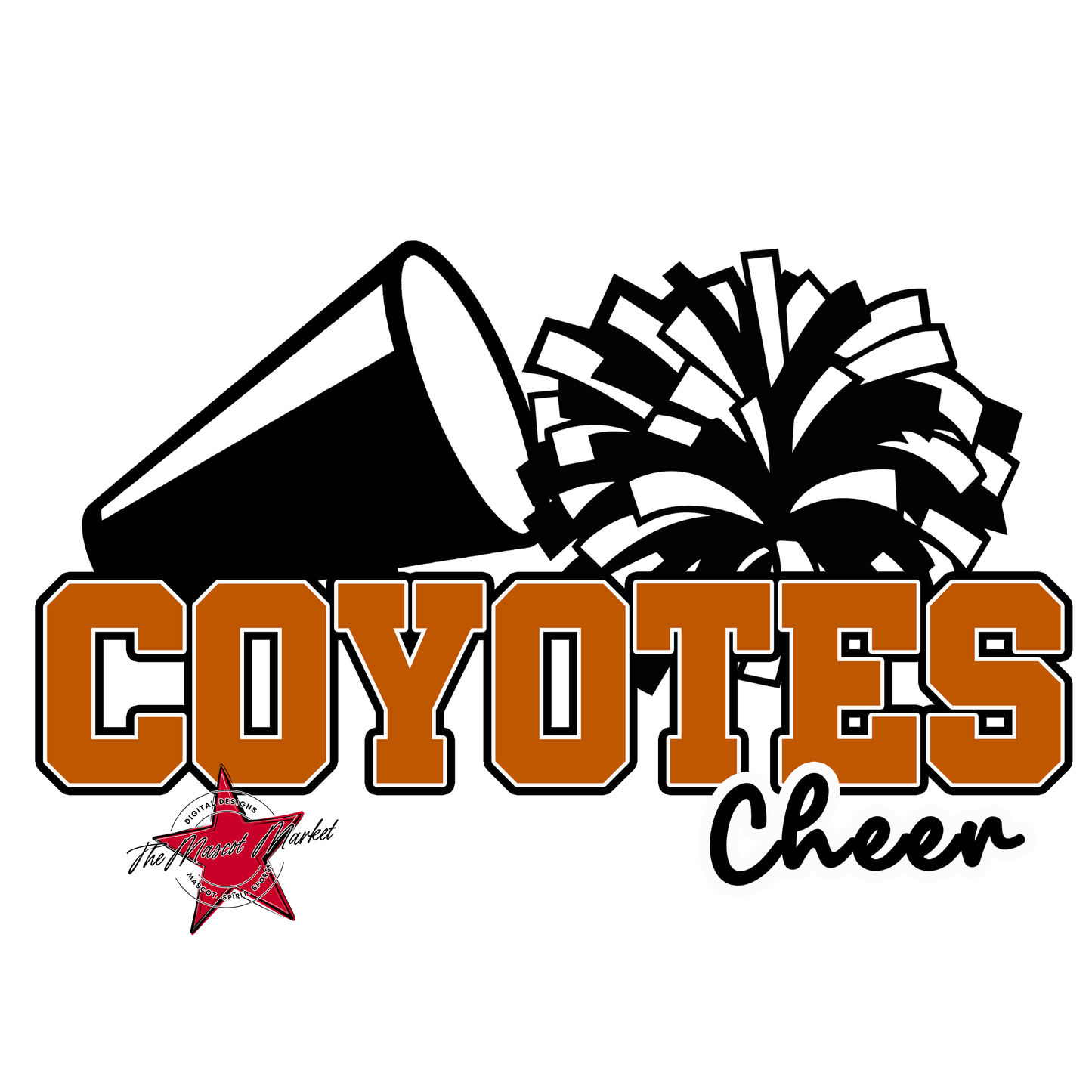 Coyotes Varsity Cheer-Burnt Orange