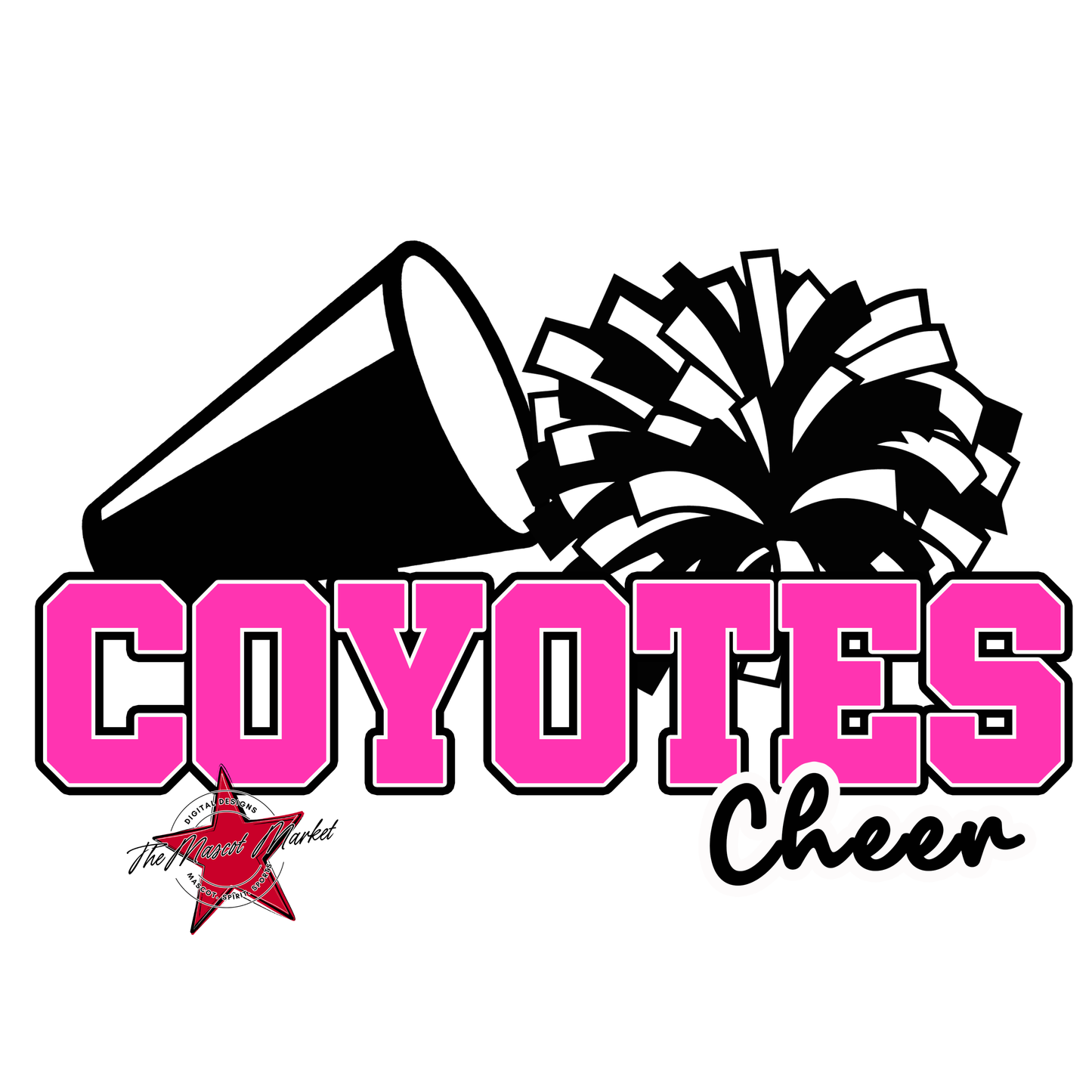 Coyotes Varsity Cheer-Pink