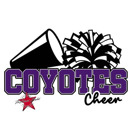 Coyotes Varsity Cheer-Purple