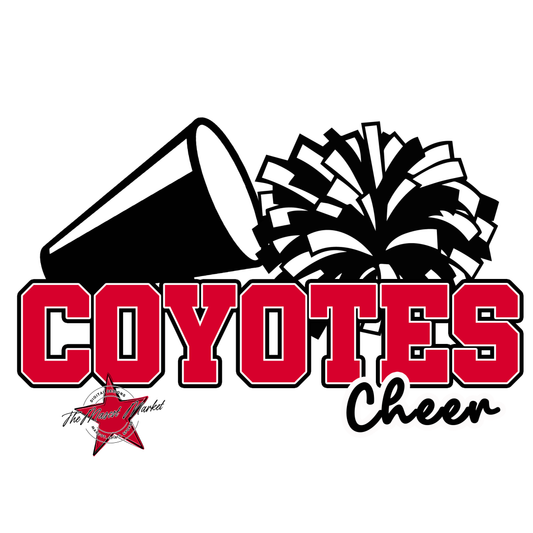 Coyotes Varsity Cheer-Red