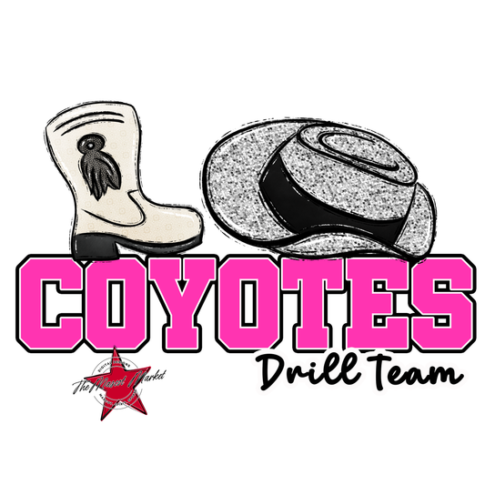 Coyotes Varsity Drillteam-Pink