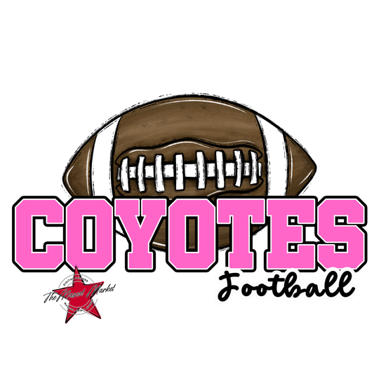 Coyotes Varsity Football-Baby Pink
