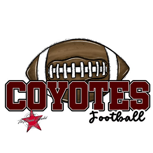 Coyotes Varsity Football-Maroon