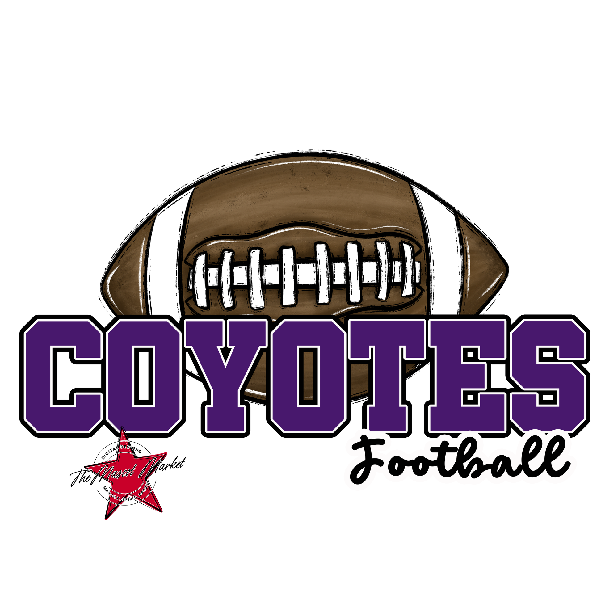 Coyotes Varsity Football-Purple