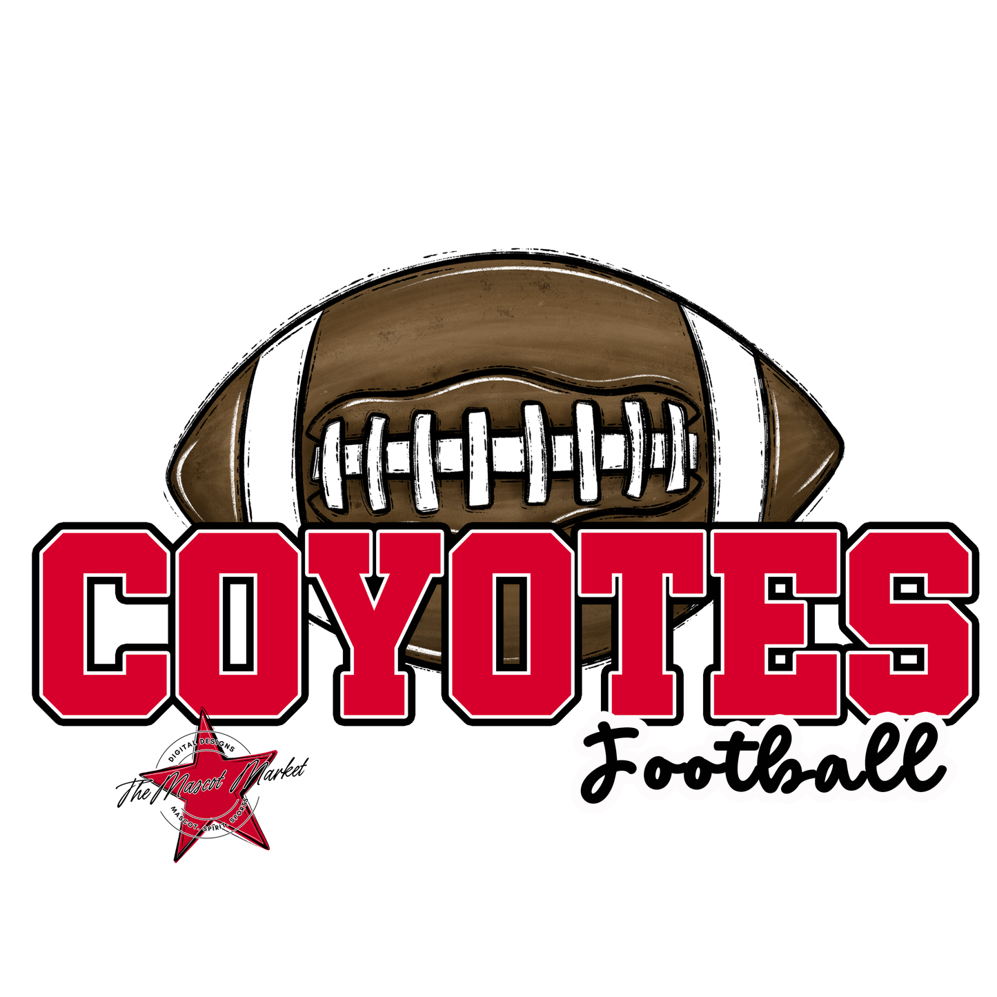 Coyotes Varsity Football-Red