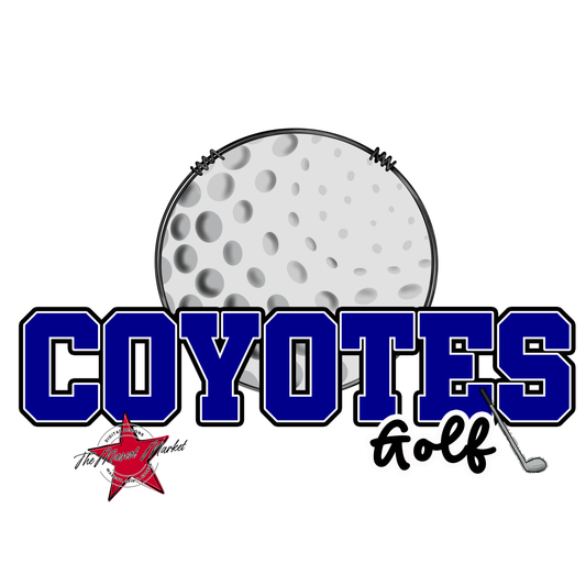 Coyotes Varsity Golf-Blue