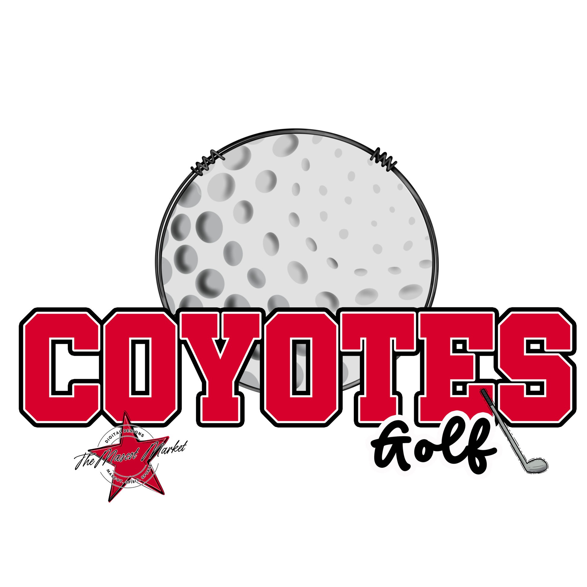 Coyotes Varsity Golf-Red