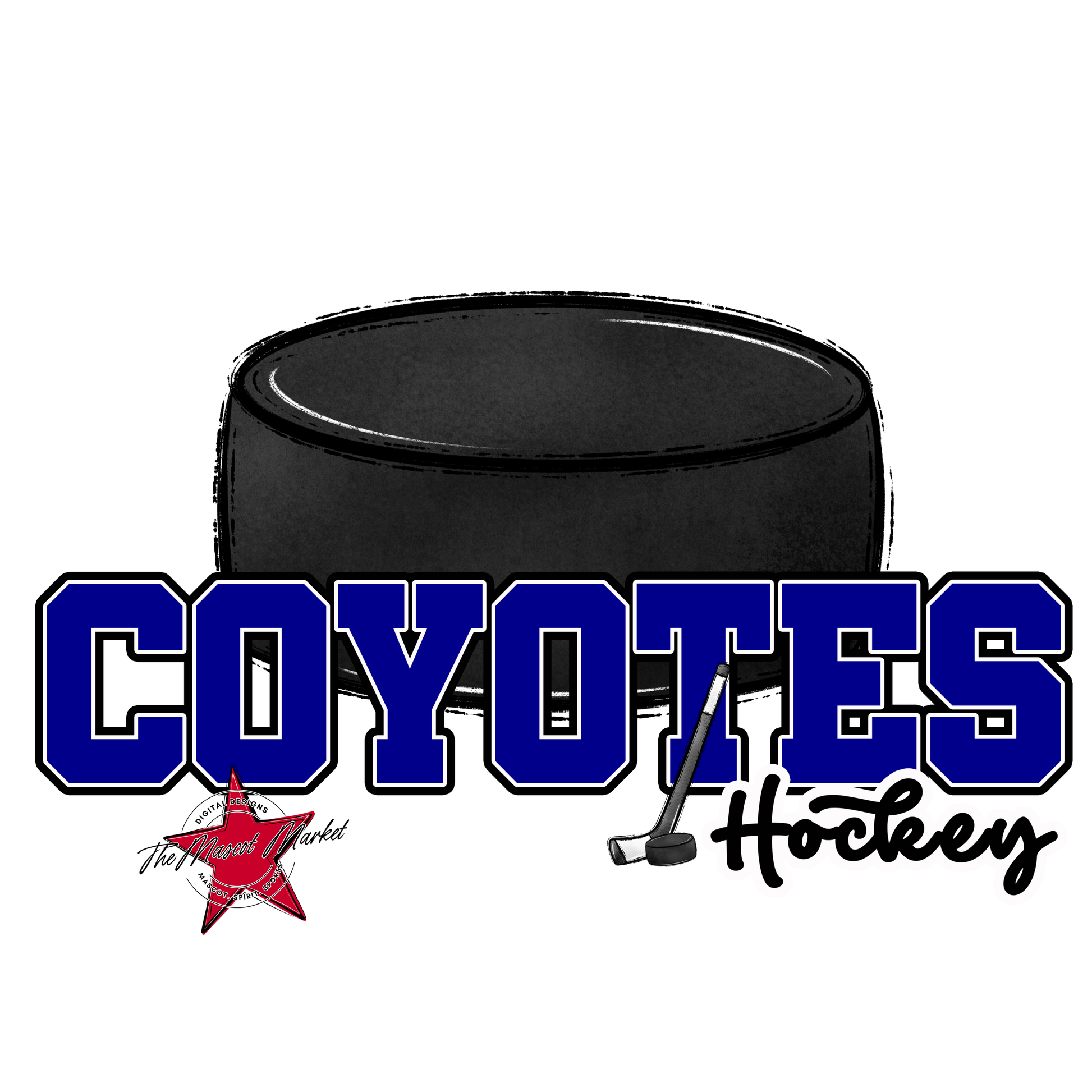 Coyotes Varsity Hockey-Blue