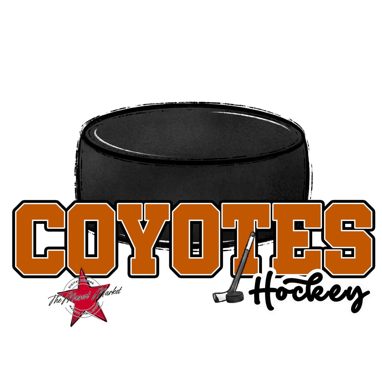 Coyotes Varsity Hockey-Burnt Orange