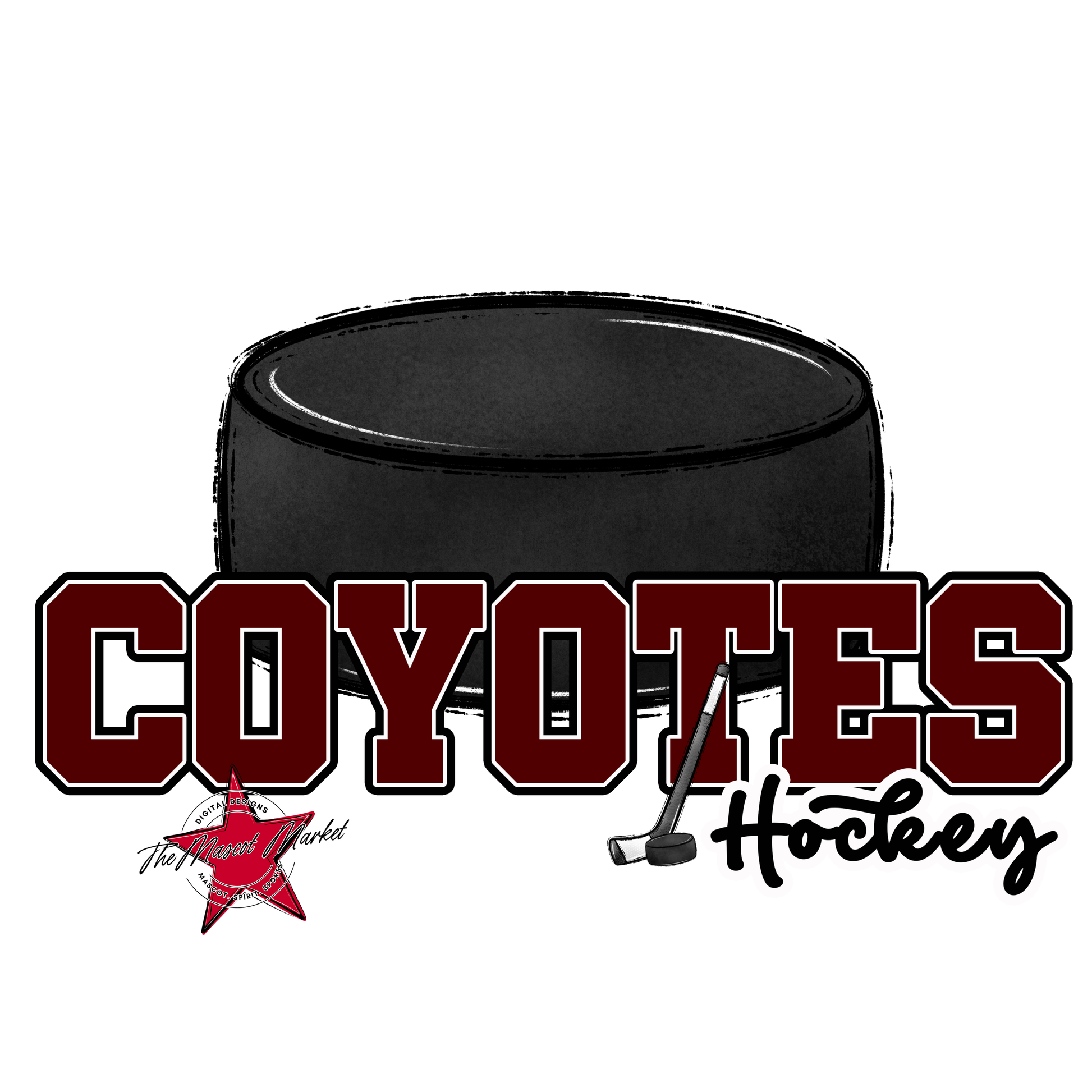 Coyotes Varsity Hockey-Maroon