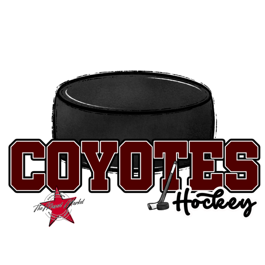 Coyotes Varsity Hockey-Maroon