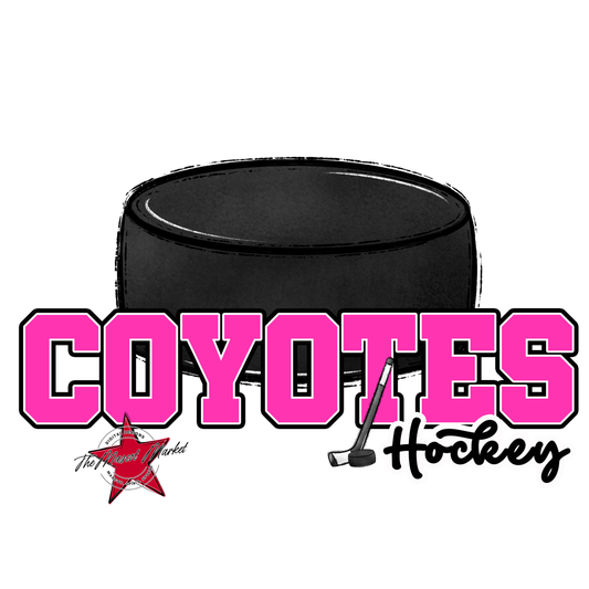 Coyotes Varsity Hockey-Pink