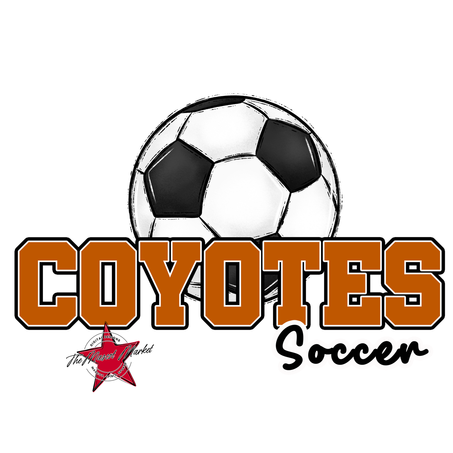 Coyotes Varsity Soccer-Burnt Orange