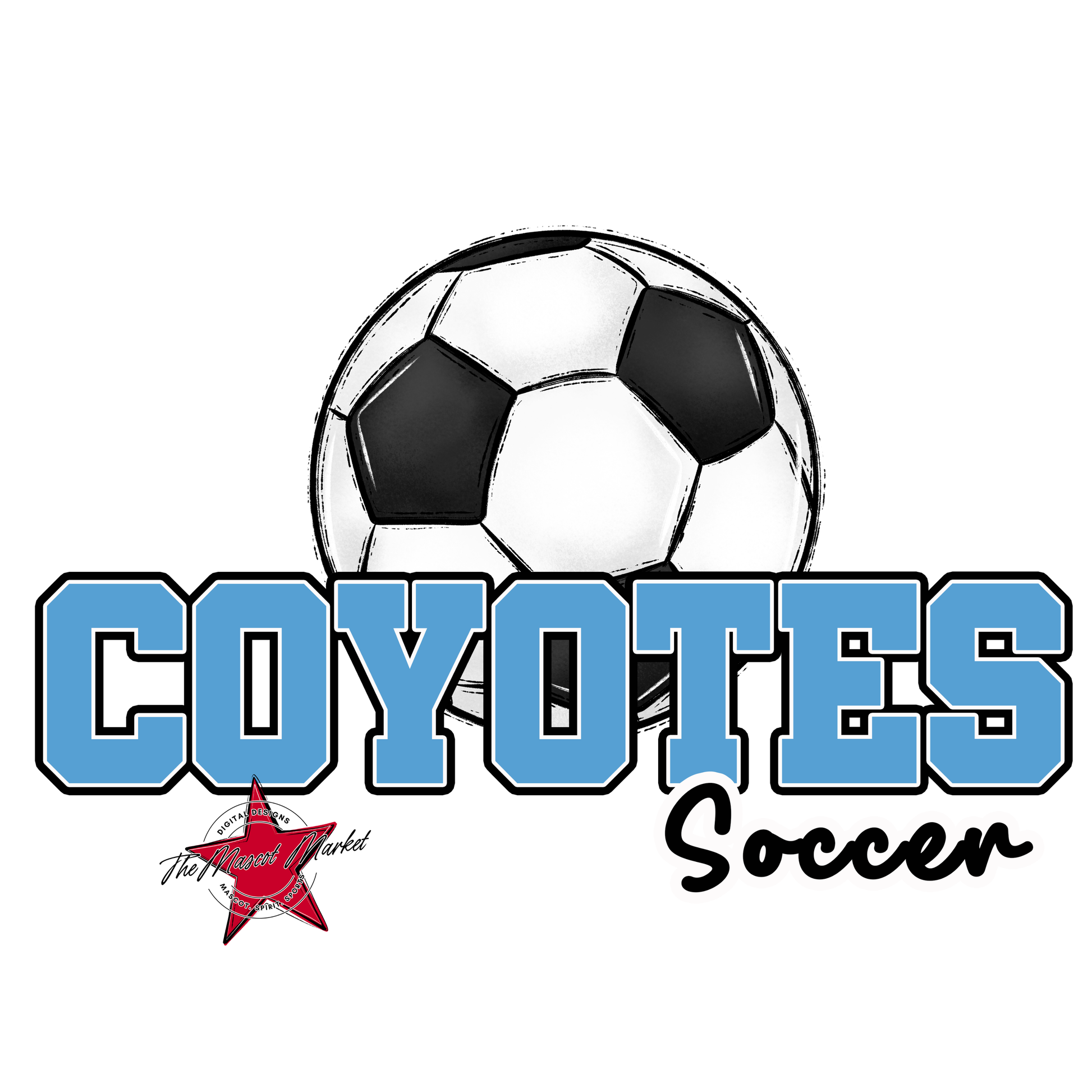 Coyotes Varsity Soccer-Carolina Blue