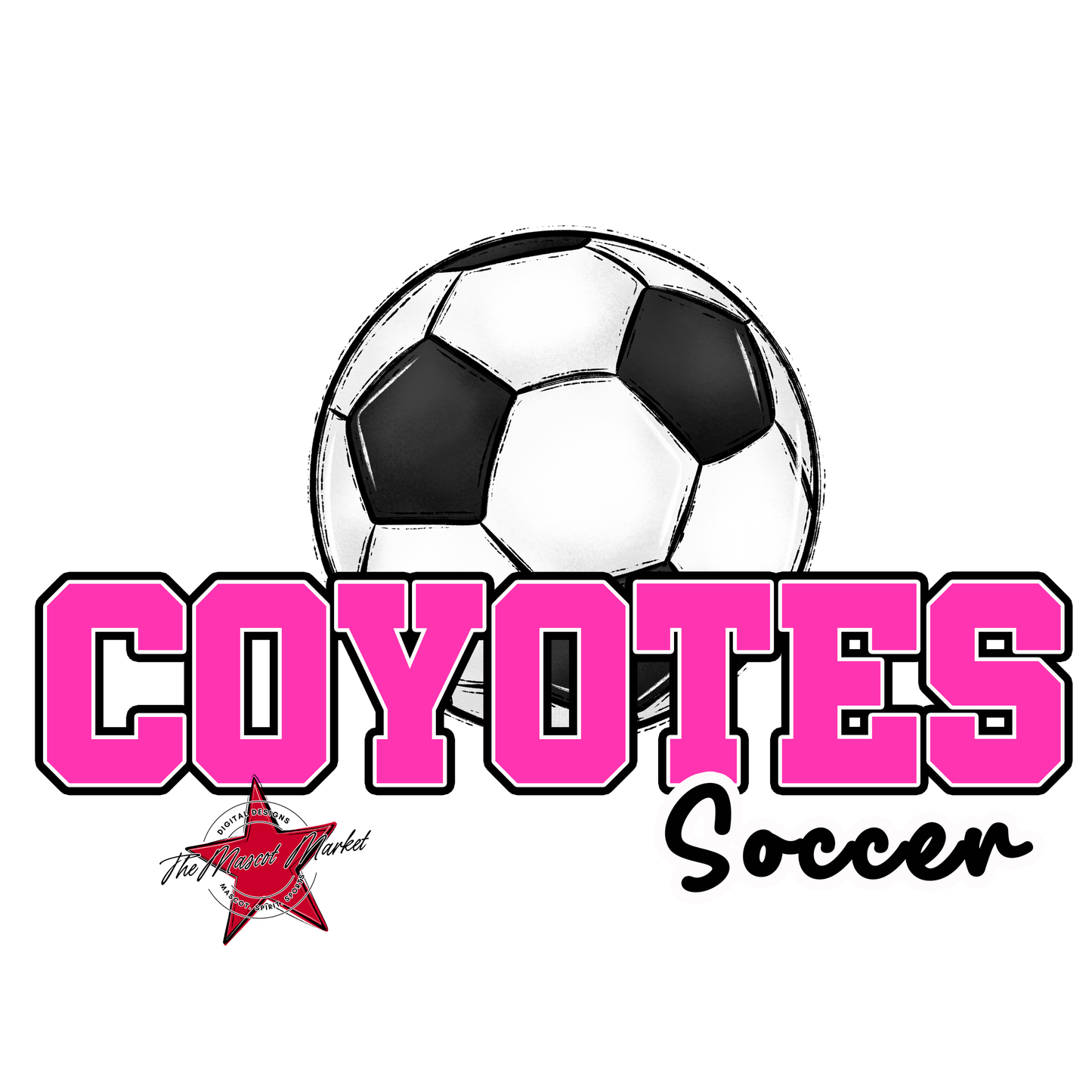 Coyotes Varsity Soccer-Pink