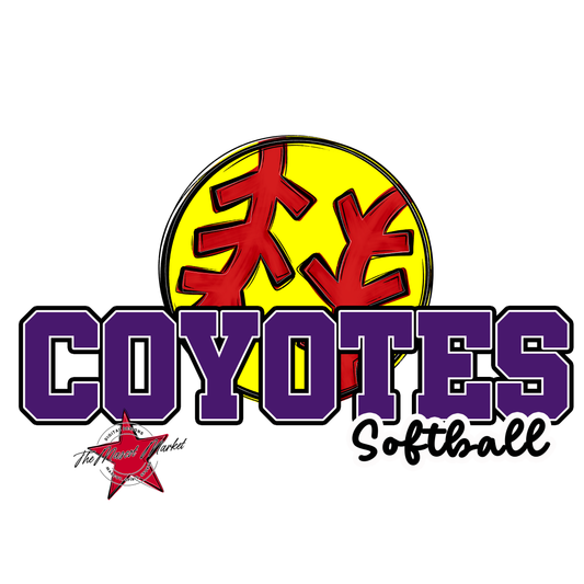 Coyotes Varsity Softball-Purple