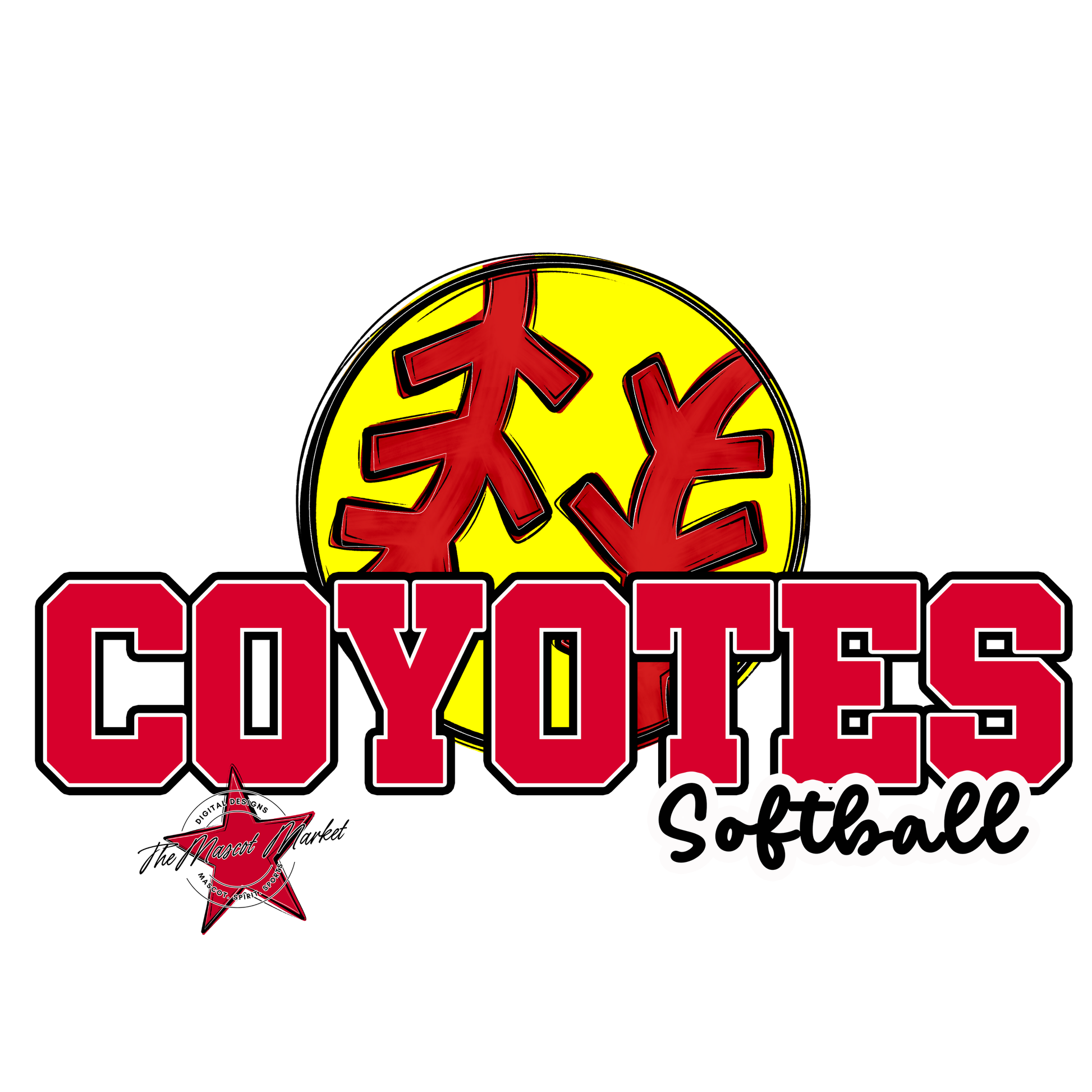 Coyotes Varsity Softball-Red