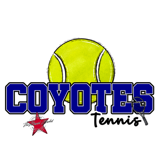 Coyotes Varsity Tennis-Blue