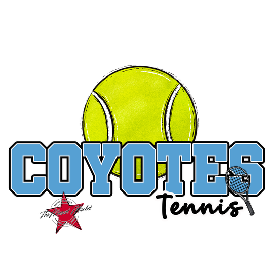 Coyotes Varsity Tennis-Carolina Blue