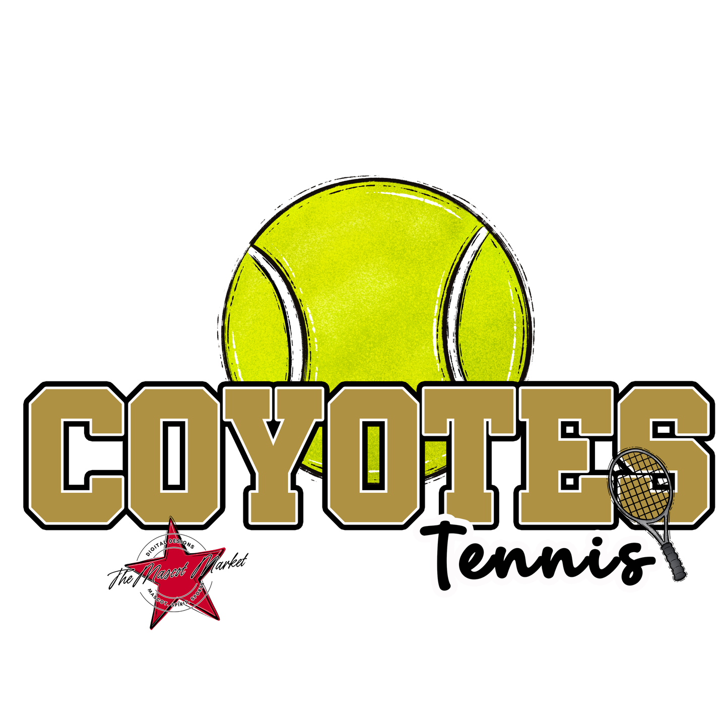 Coyotes Varsity Tennis-Gold