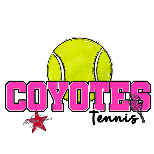 Coyotes Varsity Tennis-Pink