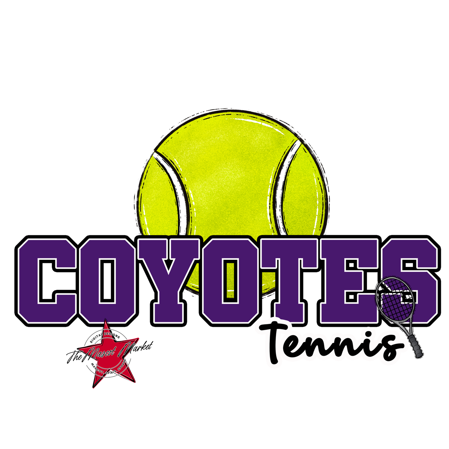 Coyotes Varsity Tennis-Purple