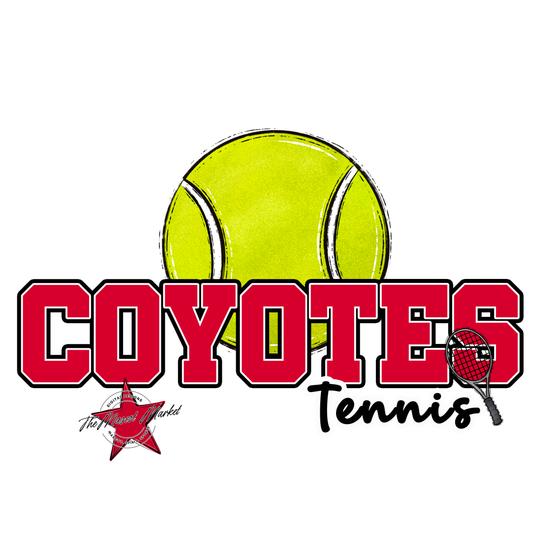 Coyotes Varsity Tennis-Red