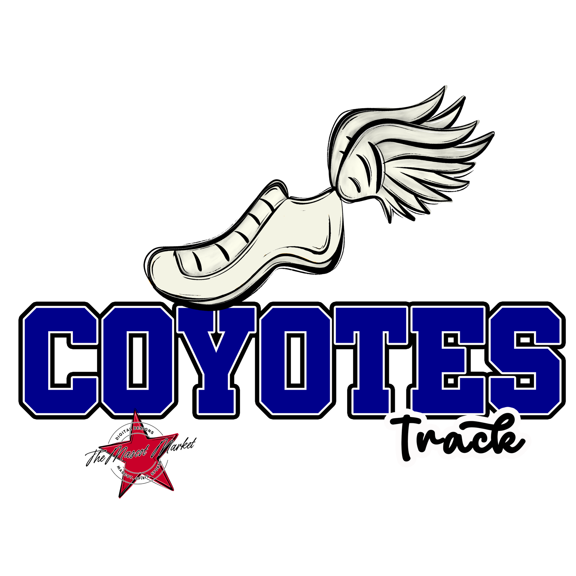 Coyotes Varsity Track-Blue