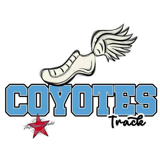 Coyotes Varsity Track-Carolina Blue