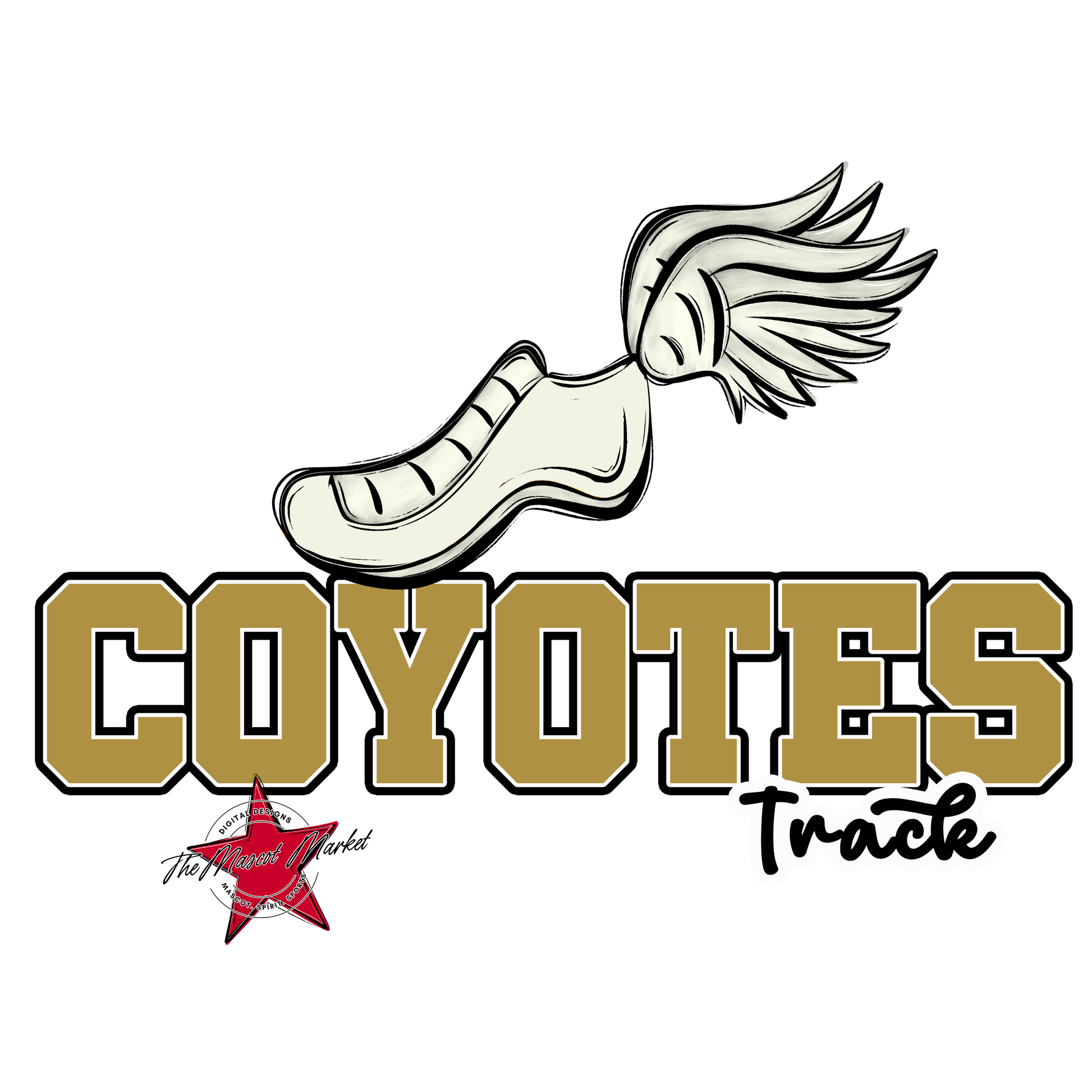 Coyotes Varsity Track-Gold