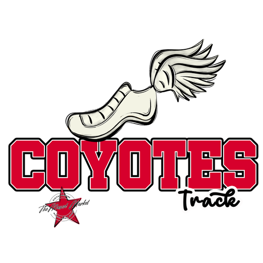 Coyotes Varsity Track-Red