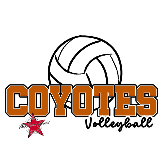 Coyotes Varsity Volleyball-Burnt Orange
