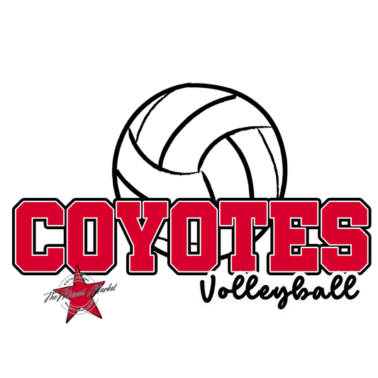 Coyotes Varsity Volleyball-Red