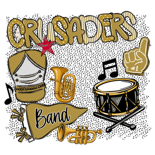 Crusaders Band Spirit-Gold