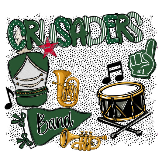 Crusaders Band Spirit-Green