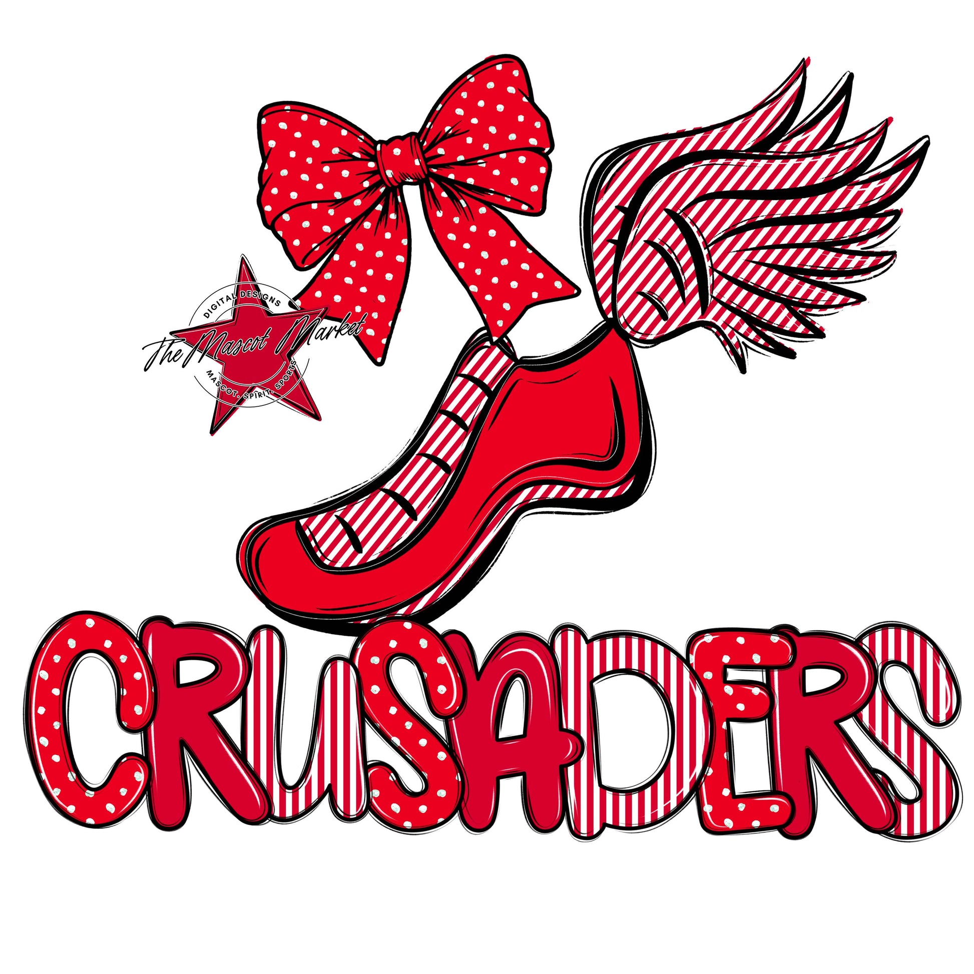 Crusaders Track Spirit Design-Red