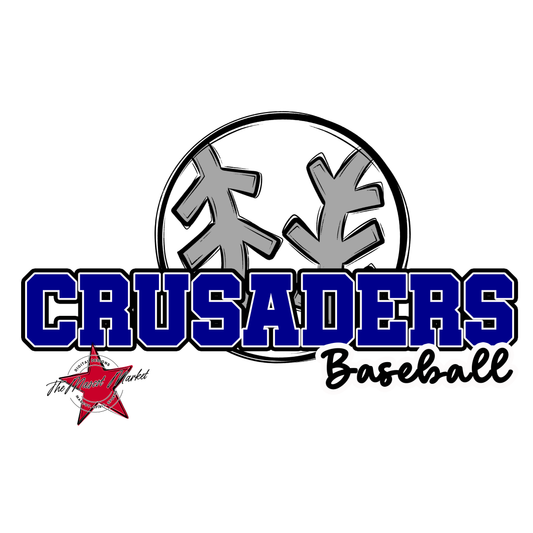 Crusaders Varsity Baseball-Blue