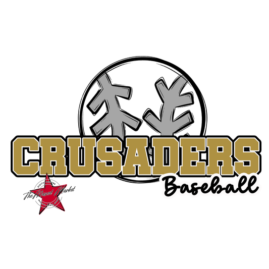 Crusaders Varsity Baseball-Gold